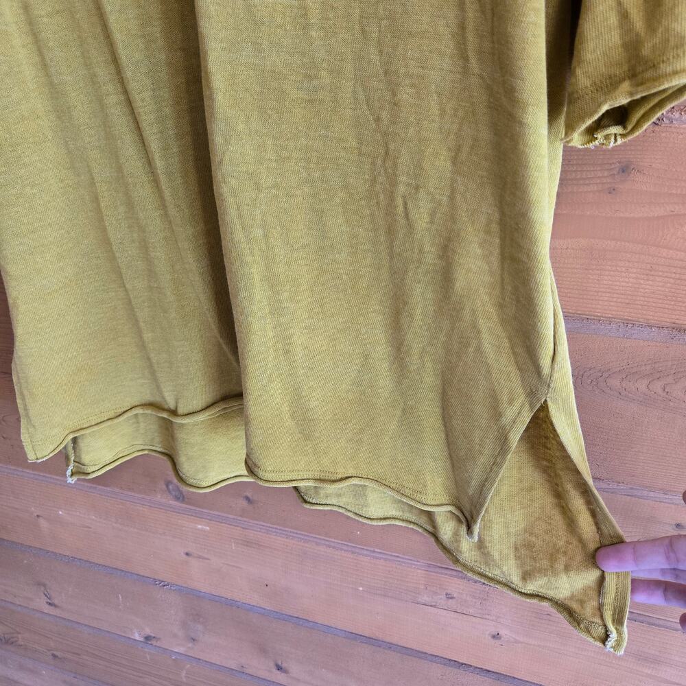 Free People Top Morgan Henley Tunic Vneck Alchemy Blouse Shirt Boho Granola Med - Picture 7 of 7